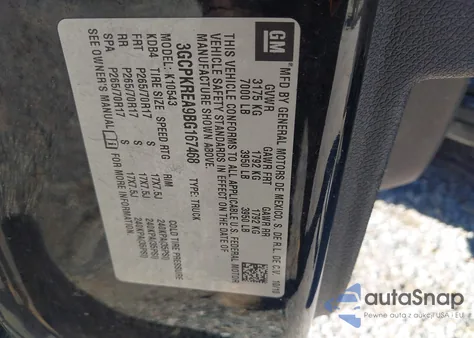 2011 Chevrolet Silverado 1500 Ls z USA, uszkodzony, nr VIN 3GCPKREA9BG167468